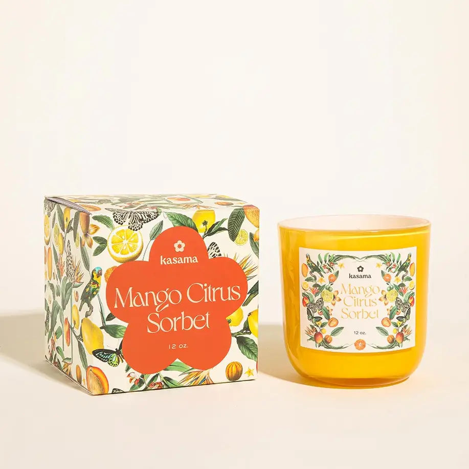 Mango Sorbet Soy Wax Candle