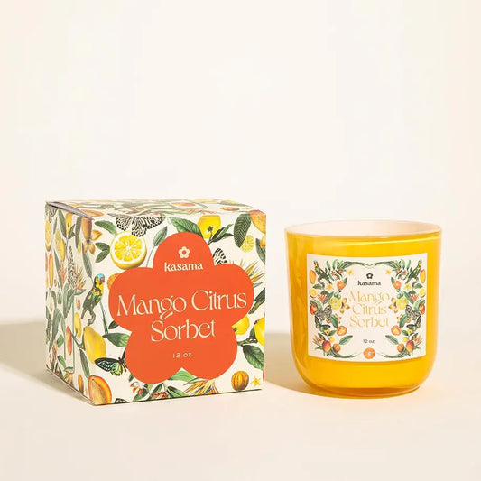 Mango Sorbet Soy Wax Candle